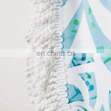 70*140CM Gigantic Printed Quick Dry Mandala Sand Free Round Microfiber Beach Towel photo-3