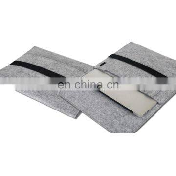 Grey Felt Laptop Sleeve Bag Protective Felt Briefcase Case photo-3