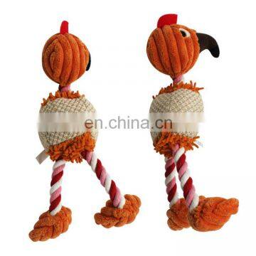 Interactive Wholesale Birds Shape Pet Toys Chew Squeak Toy Dog Plush photo-4