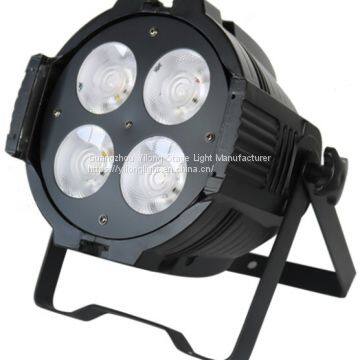 COB 4PCS 50W warm white led lighting,dmx512 led par for audio,dmx led lights,China par led for stage,wedding light