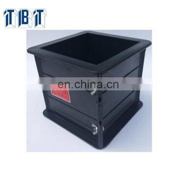 Single 150mm Plastic Concrete Cube Moulds/plastic moulds for concrete building block