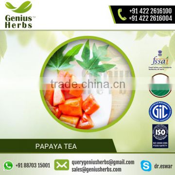 Superior Grade Papaya Tea with Various Medicinal Benefits available from Top Rated Supplier