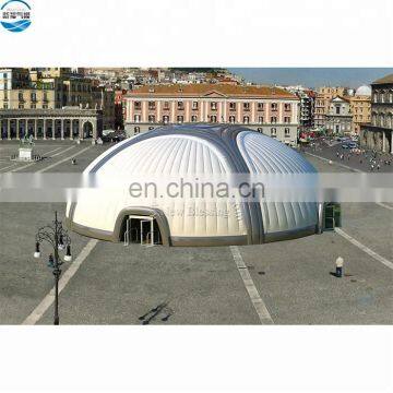 High quality customized giant inflatable igloo clear tent/ long-span inflatable air dome tent/ inflatable tennis court for sale