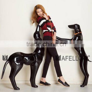 Animal Black Dog Mannequin for Sale
