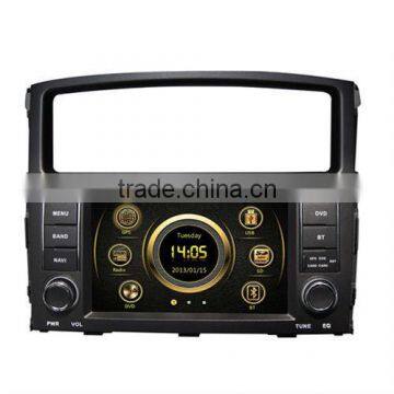 car dvd player for Mitsubishi Pajero/Montero with GPS/Bluetooth/Radio/SWC/Virtual 6CD/3G internet/ATV/iPod/HD MP5