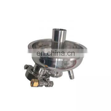 6" Hemispherical Extractor Lid for Reclaim Tank With Tri Clamp Ferrule and 4" Down Tube photo-3