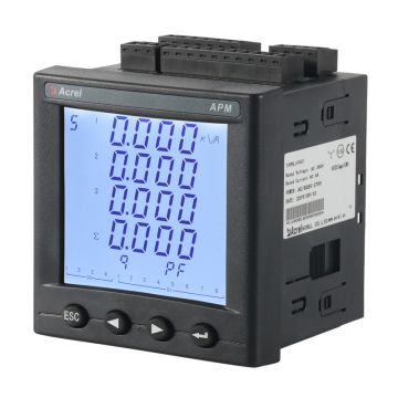 APM801 Multi Tariff Three Phase Power Analyser Energy Meter