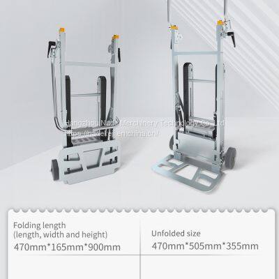 NADE Lithium Battery Electric Stair Climbing Hand Truck / Hand Trolly Support CHINA Design Cheap Price Cart photo-3