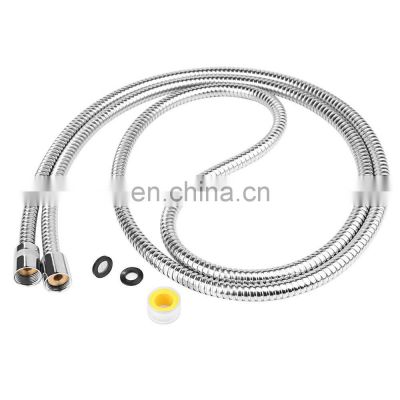 Soft silver water hose shower hose