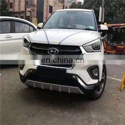 ABS bumper protector front and rear bumper guard from China factory for Hyundai ix 25  Creta  2018