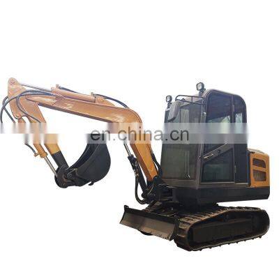Newly Product OKW20 Strong Power 24kw Garden Excavator With Bulldozer photo-2