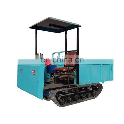 Hot selling 1ton mini dumper truck crawler farm truck diesel mini underground electric dumper