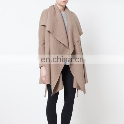 latest wholesale knitted sweater women cashmere wool coat