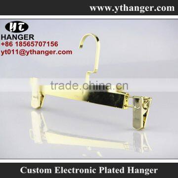 IMY-385 gold plating skirt hanger with short hook