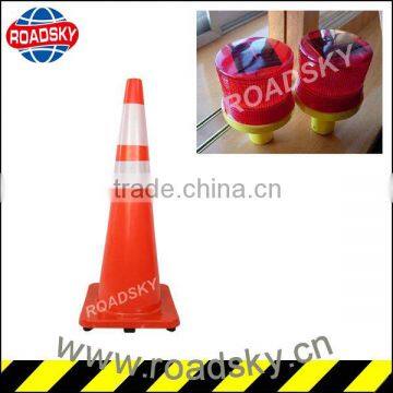 Emergency PVC 28Inches Orange Traffic Cones