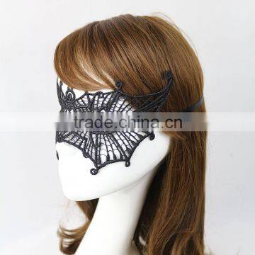 New Design Half Face Lace Araneid Mask For Masquerade Party photo-2