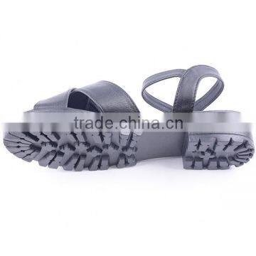 Latest Asian Style Wholesale Slingback Low Heel Sandals Shoes for Women With Buckle photo-6