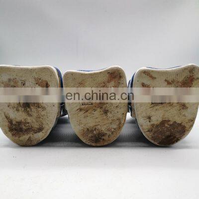 Vintage Antique Style Set of 3 Blue and White Emperors Ceramic Figurines Sculptures photo-4