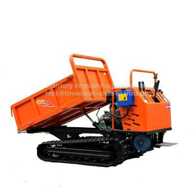 SD12T 1.2 TON CARWLER DUMPER HOT SALE GARDEN USE 1 TON 2 TON 3 TON MINI CRAWLER DUMPER photo-2