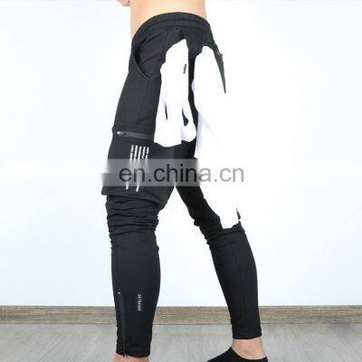 Fall/winter casual pants men's loose multi-pocket long running sports pants