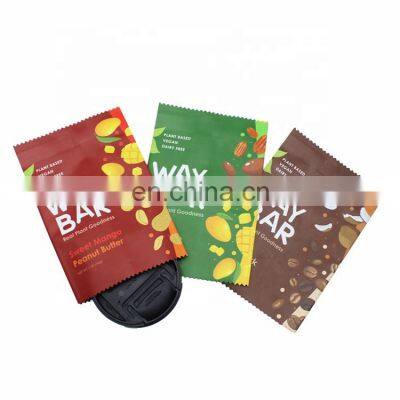 Low MOQ Matte Surface Chocolate Bar Wrapper Aluminum Foil Candy Bar Wrapper