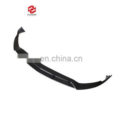 Auto Accessories Car Parts Front Chin Lips ABS Material Front Bumper Lip Spoiler For W177 A Class A220 2019+ Sedan