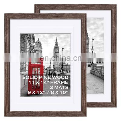 Factory Price Fashion High Quality Rustic Wood Photo Frames