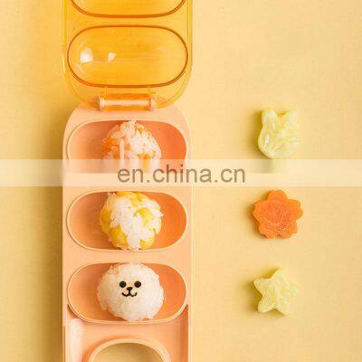 Introducing Latest Wholesale DIY Cute Plastic Press Mold Onigiri Line Rice Ball Maker photo-2