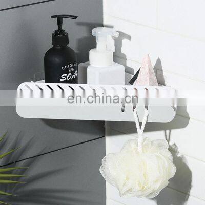 Multi-color Plastic Bathroom Corner Rack for Shower Gel, Shampoo photo-5