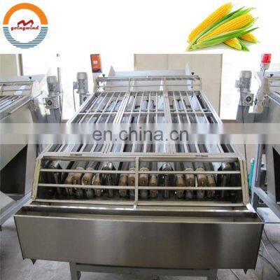 Automatic commercial sweet corn peeling husking machine auto industrial fresh corns peeler husker sheller huller price for sale