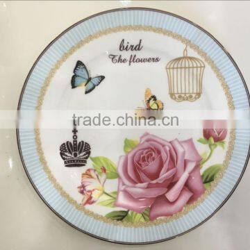 porcelain dinner plate for wedding