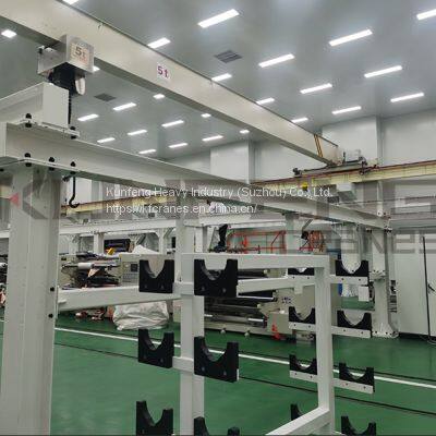 ISO Class8 LCD panel workshop cleanroom crane