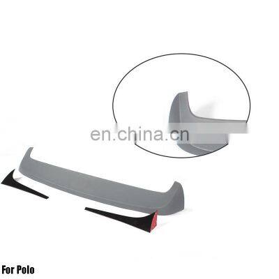 Car ABS Rear Primer Body Lip Body Side Rear Spoiler For New POLO 2010-2015 Rear Spoiler photo-2