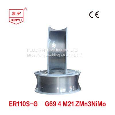 ER110S-G / G69 4 M21 ZMn3NiMo    Welding Wire Manufacturers   Welding wire for construction machinery