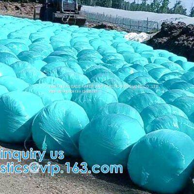UV Resistant Preserve Silage, Hay, Maize Protection Wrap Film Agriculture Grass Bale Pack Silage Stretch Film photo-4