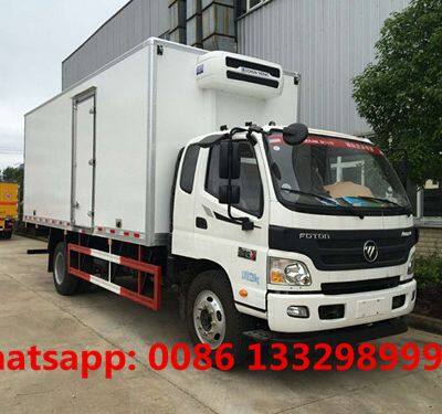 Factory sale good price FOTON AUMARK RHD Cummins engine 3T-5T refrigerated truck for sale