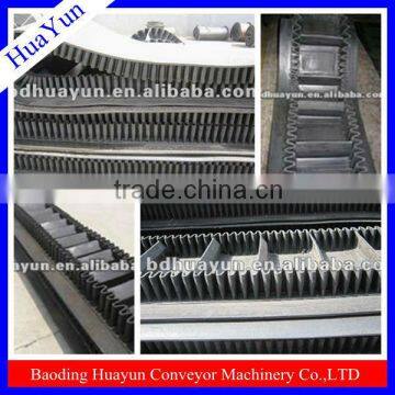 nclined Sidewall Cleated Conveyor Belt