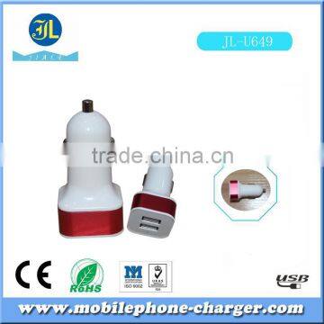 2016 Trade Show Hot Sale Product Square Shape 12v Dual Ports Usb Car Battery Charger photo-3