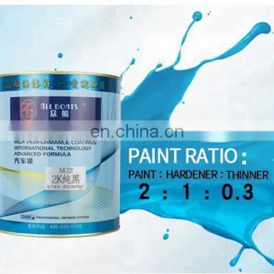 Automotive Body Coating Car Acrylic Paint 2K Solid Metallic Color Topcoat for Auto Refinish or Repair Car Paint photo-3