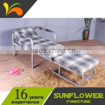 Hospital Extra Metal Folding Bed Chair photo-2