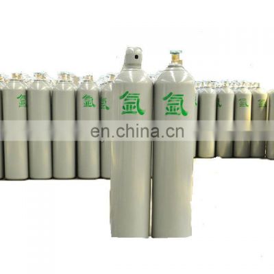 40L Seamless steel oxygen Nitrogen Hydrogen gas cylinder