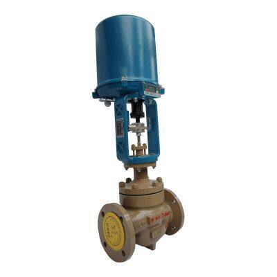 Manufacturer wholesale electric sleeve control valve electric single seat control valve