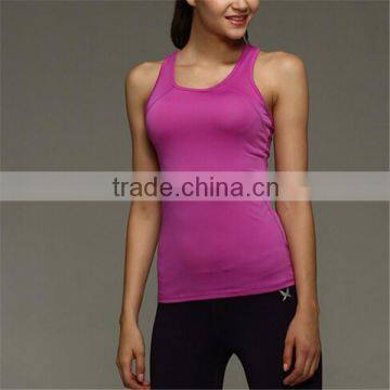 Womens Sports Wear Spandex Vest photo-2