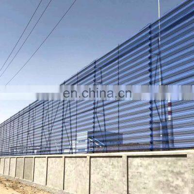 Coal Yard Anti-Corrosion Perforated Metal Mesh Wind Dust Fence