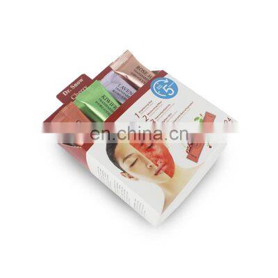 Custom Cardboard Carton Mailer Shipping cosmetic face-mask paper packaging box