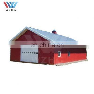 Multi Span  Commercial  Hebei WZH Steel Structure Light Steel