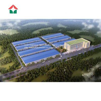 China Low Price Prefabricated Steel Structure Building Workshop/warehouse photo-2