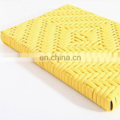 New Style Outdoor Furniture Stripe Non Toxic Waterproof Woven Artificial Rattan