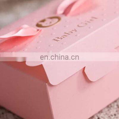 Pink  candy gift paper boxes packaging