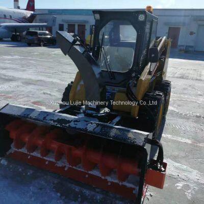 Chinese mini skid steer loader with Multifunction attachments